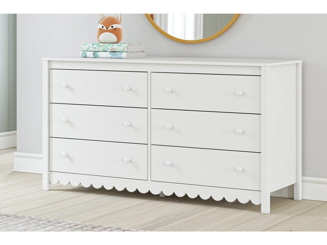 Hallityn White Dresser - Ornate Home