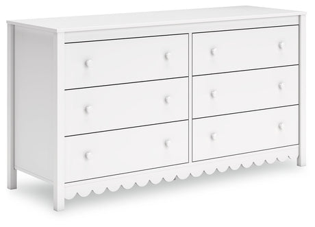 Hallityn White Dresser - Ornate Home