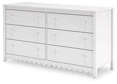 Hallityn White Dresser - Ornate Home
