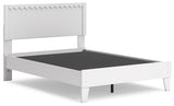 Hallityn White Full Panel Platform Bed (Online Special Price) - Ornate Home