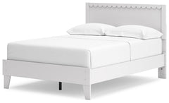 Hallityn White Full Panel Platform Youth Bed - Ornate Home