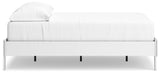 Hallityn White Full Platform Bed (Online Special Price) - Ornate Home