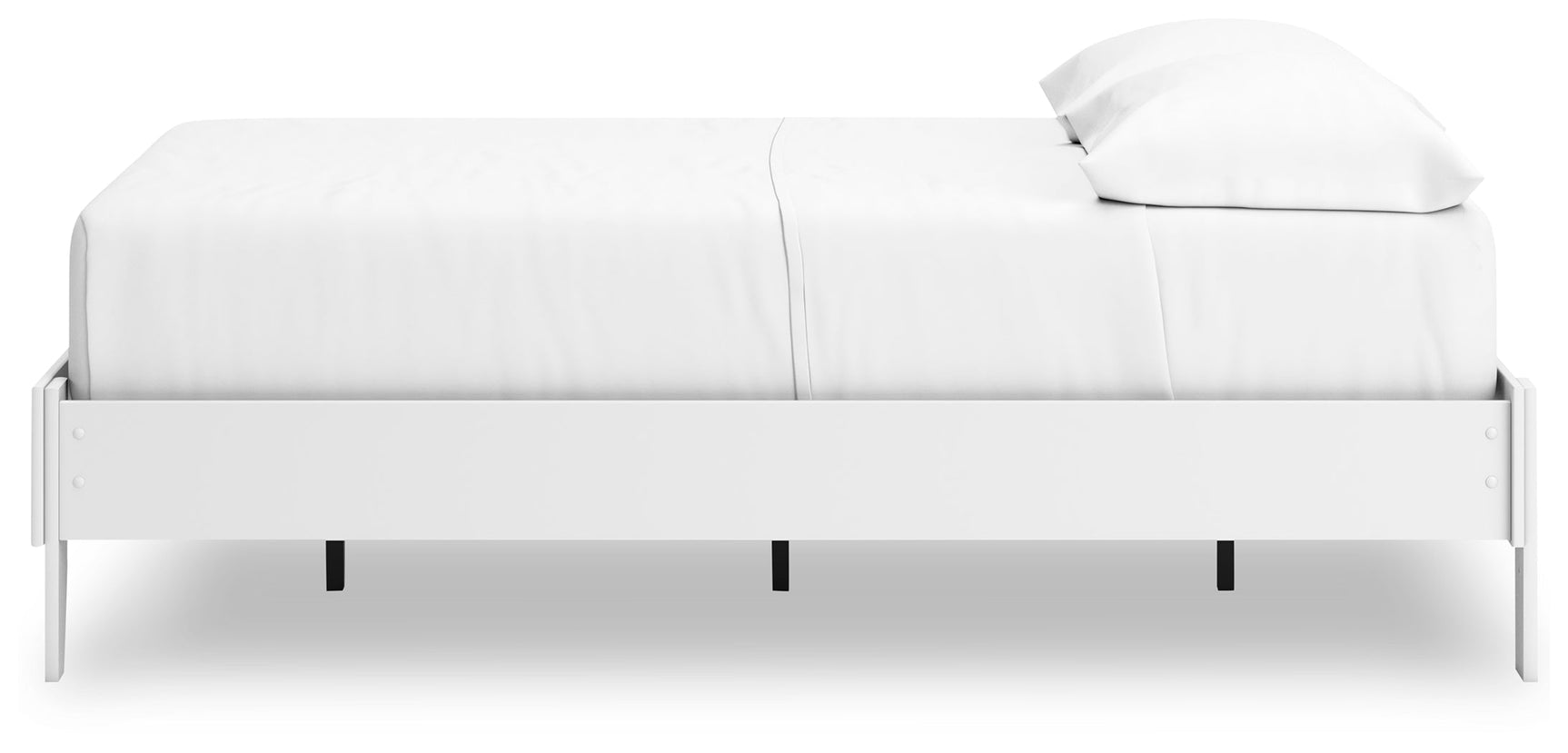 Hallityn White Full Platform Bed (Online Special Price) - Ornate Home