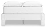 Hallityn White Full Platform Bed (Online Special Price) - Ornate Home