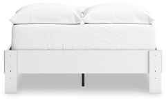 Hallityn White Full Platform Bed - Ornate Home