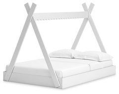 Hallityn White Full Tent Bed - Ornate Home