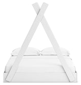 Hallityn White Full Tent Bed - Ornate Home