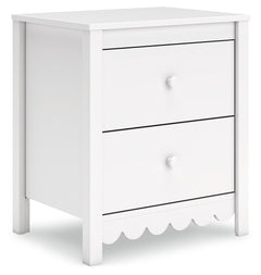 Hallityn White Nightstand - Ornate Home