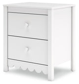 Hallityn White Nightstand - Ornate Home