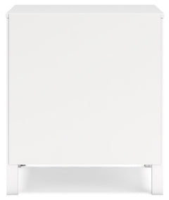 Hallityn White Nightstand - Ornate Home