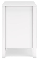 Hallityn White Nightstand - Ornate Home