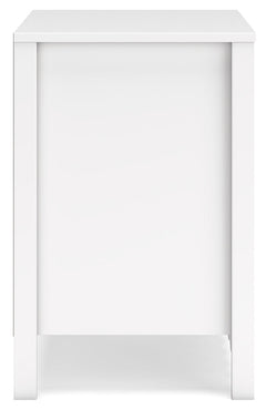 Hallityn White Nightstand - Ornate Home