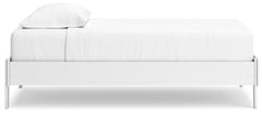Hallityn White Twin Platform Bed - Ornate Home