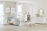 Hallityn White Twin Tent Bed (Online Special Price) - Ornate Home