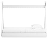 Hallityn White Twin Tent Bed - Ornate Home