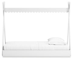 Hallityn White Twin Tent Bed - Ornate Home