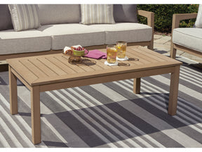 Hallow Creek Driftwood Outdoor Coffee Table - Ornate Home