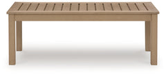 Hallow Creek Driftwood Outdoor Coffee Table - Ornate Home