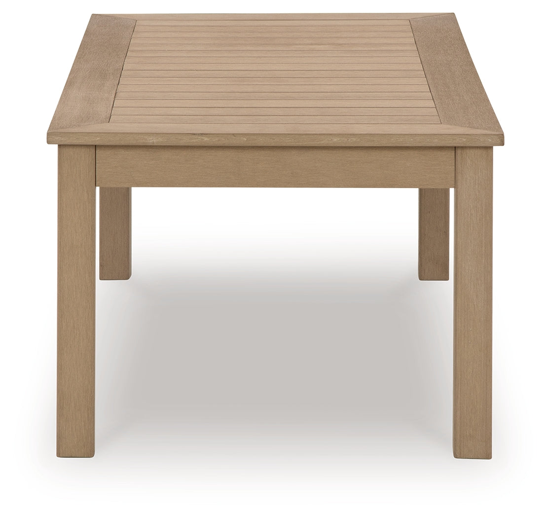 Hallow Creek Driftwood Outdoor Coffee Table - Ornate Home