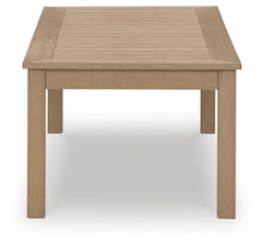 Hallow Creek Driftwood Outdoor Coffee Table - Ornate Home