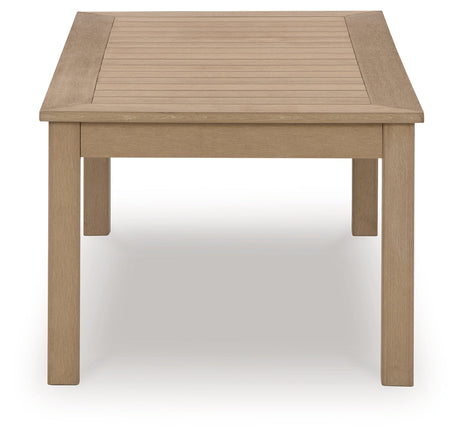 Hallow Creek Driftwood Outdoor Coffee Table - Ornate Home