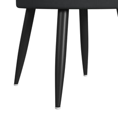 Halo Black Round Smart End Table - Ornate Home
