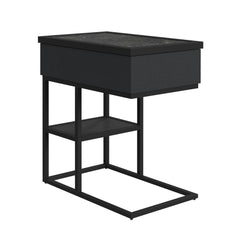 Halo Black Smart C-Table - Ornate Home