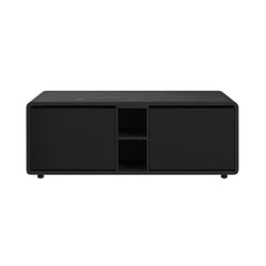 Halo Black Smart Coffee Table with Cooler and Speaker - Ornate Home