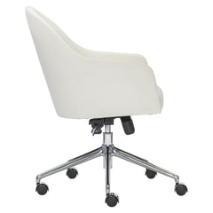 Halsey Cream Office Chair - Ornate Home