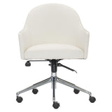 Halsey Cream Office Chair - Ornate Home