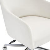 Halsey Cream Office Chair - Ornate Home