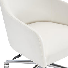 Halsey Cream Office Chair - Ornate Home