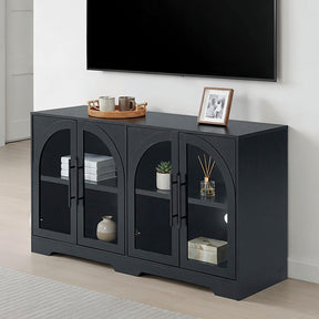 Halstead Black Console - Ornate Home