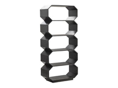 Halston Black Etagere - Ornate Home