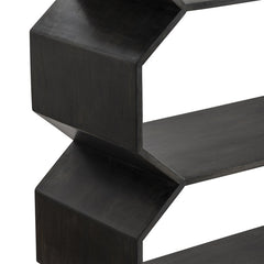 Halston Black Etagere - Ornate Home