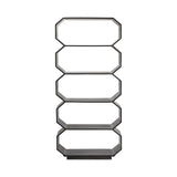 Halston Black Etagere - Ornate Home