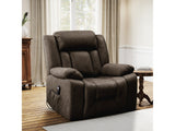 Halston Brown Power Lift Recliner - Ornate Home