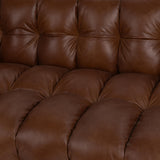 Halston Chestnut Elite Sofa - Ornate Home