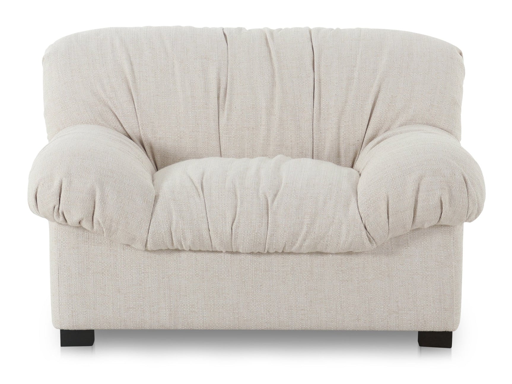 Halston Flecked Oat Lounge Chair - Ornate Home