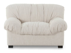 Halston Flecked Oat Lounge Chair - Ornate Home