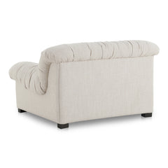 Halston Flecked Oat Lounge Chair - Ornate Home