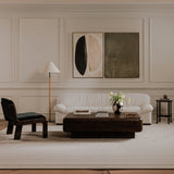 Halston Flecked Oat Sofa - Ornate Home