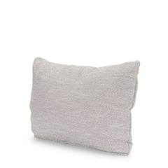 Halston Light Gray Arm Pillow Performance Fabric - Ornate Home