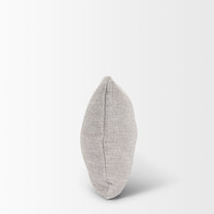 Halston Light Gray Arm Pillow Performance Fabric - Ornate Home