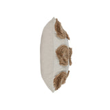 Halston Natural 22x22 Throw Pillow (Set of 2) - Ornate Home
