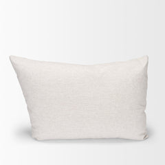 Halston Oatmeal Arm Pillow in Performance Fabric - Ornate Home