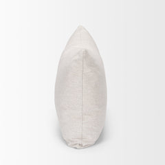 Halston Oatmeal Arm Pillow in Performance Fabric - Ornate Home