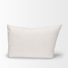 Halston Oatmeal Arm Pillow in Performance Fabric - Ornate Home