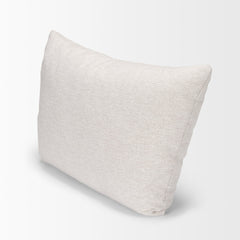 Halston Oatmeal Arm Pillow in Performance Fabric - Ornate Home
