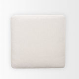 Halston Oatmeal Large Ottoman Performance Fabric - Ornate Home